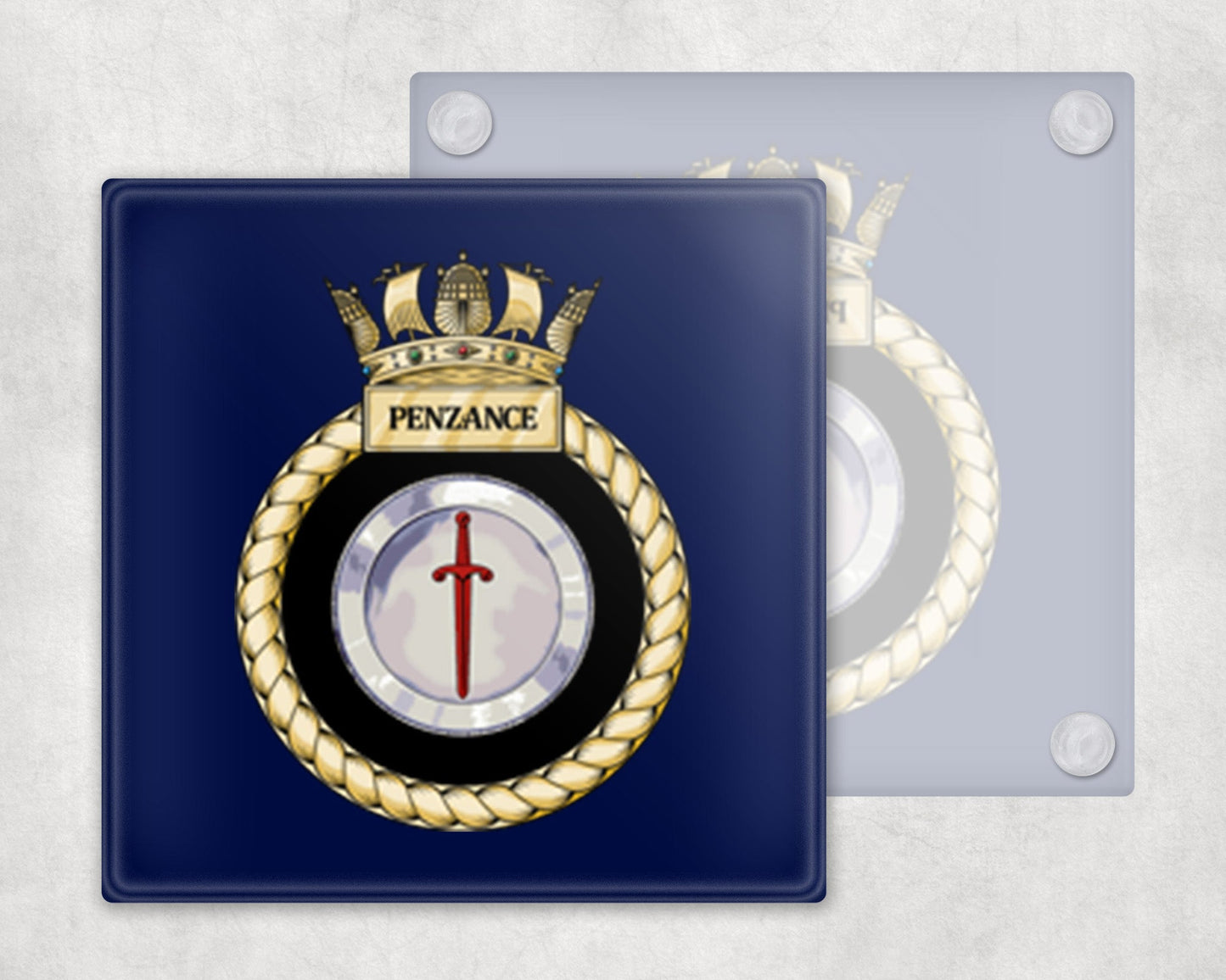 HMS Penzance - Glass Coaster