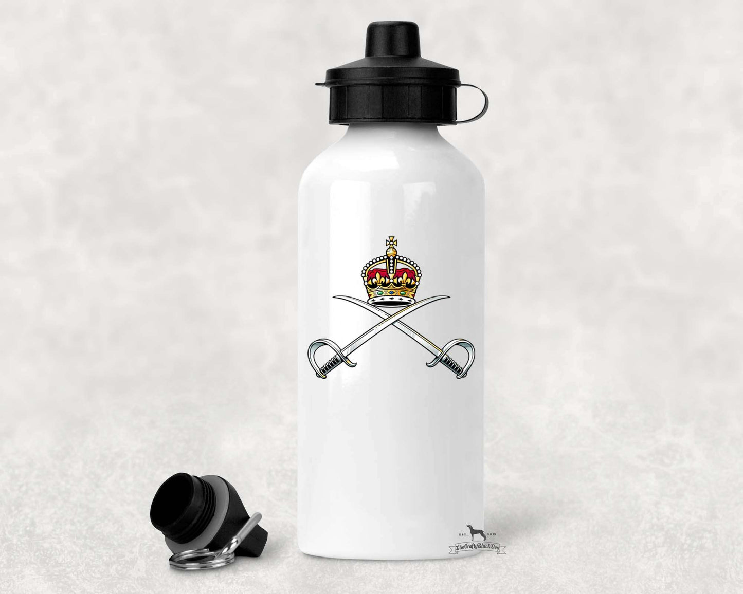 Royal Army Physical Training Corps - ALUMINIUM WATER BOTTLE (New King's Crown)