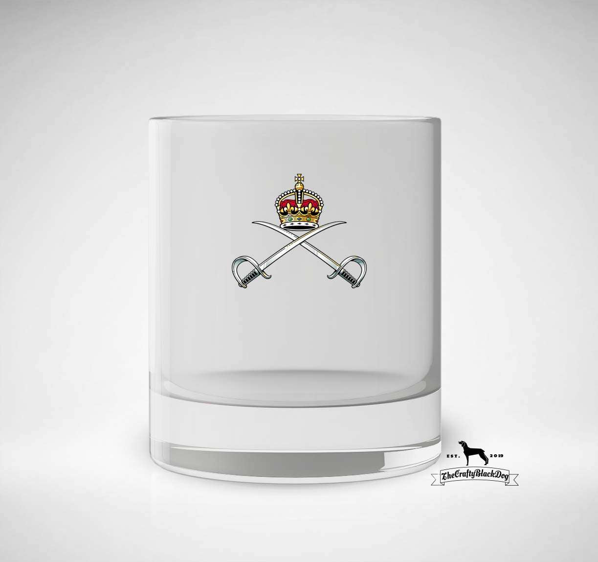 Royal Army Physical Training Corps - Whiskey/Spirit Glass KC