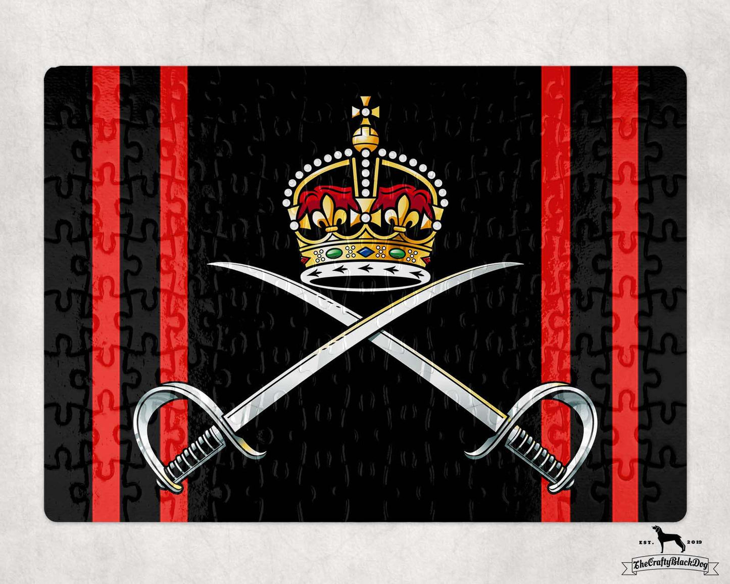 Royal Army Physical Training Corps - Jigsaw Puzzle (New King's Crown)