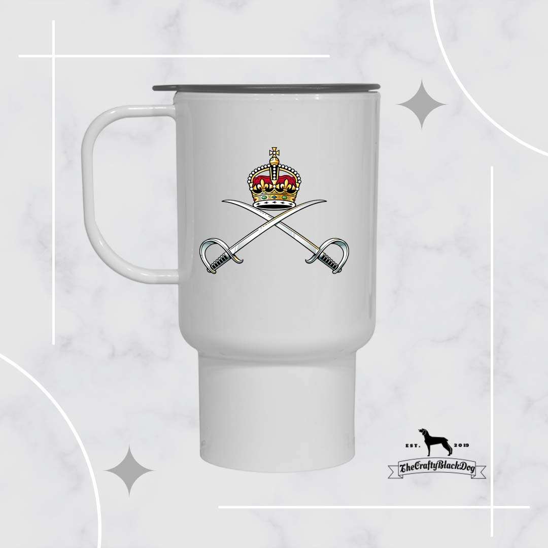 Royal Army Physical Training Corps - TRAVEL MUG (New King's Crown)