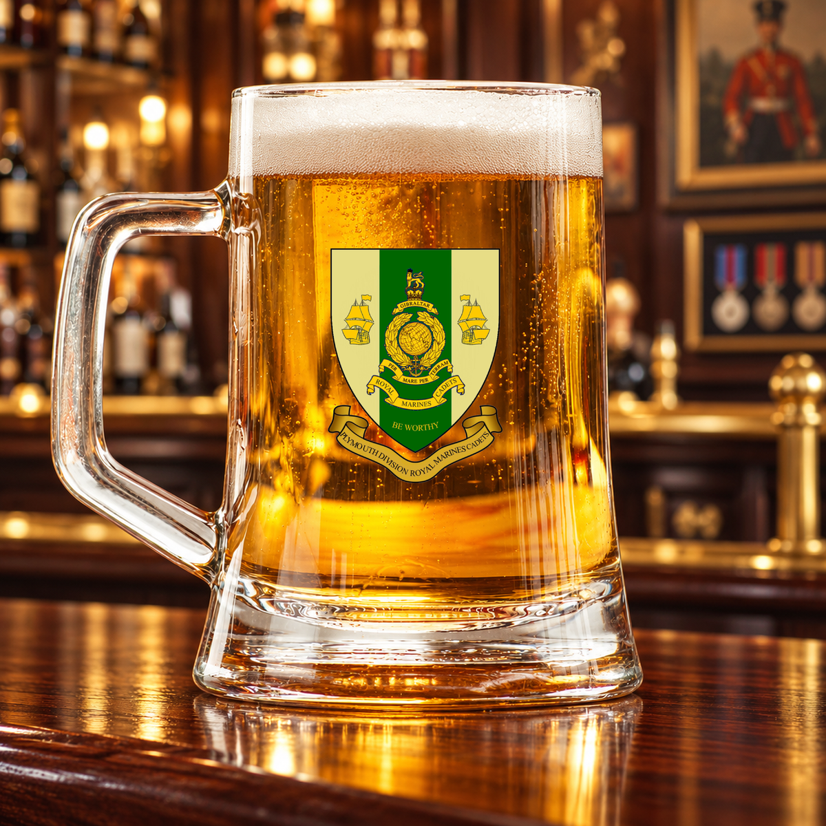 Plymouth Royal Marines Cadets - Tankard | The Crafty Black Dog