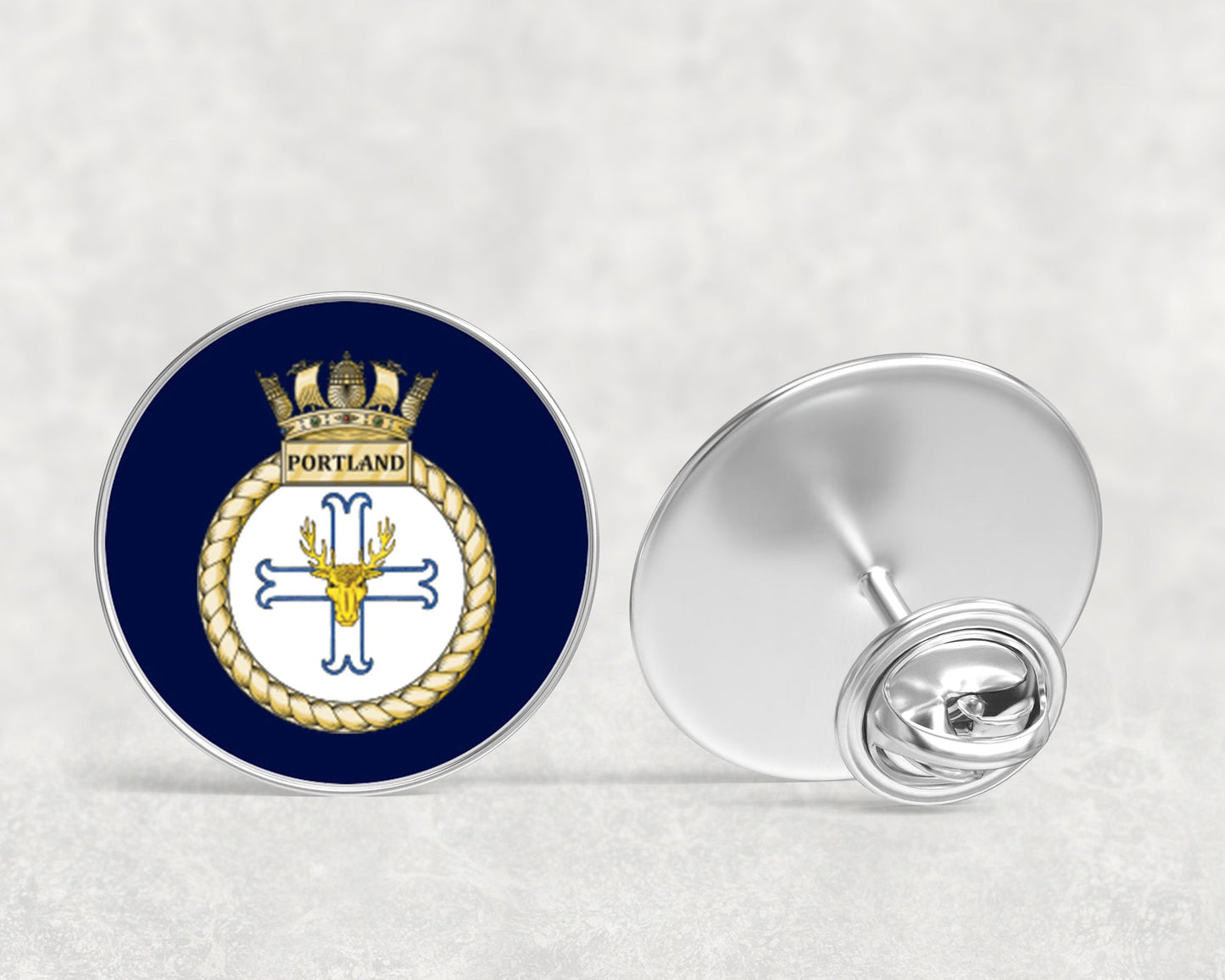 HMS Portland - Lapel Pin