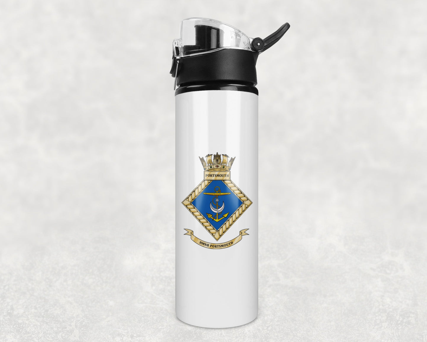 HMS Portsmouth - Flip Top Water Bottle