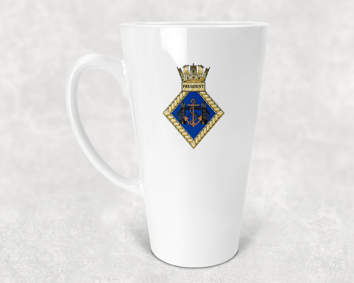 HMS President - Latte Mug 17oz