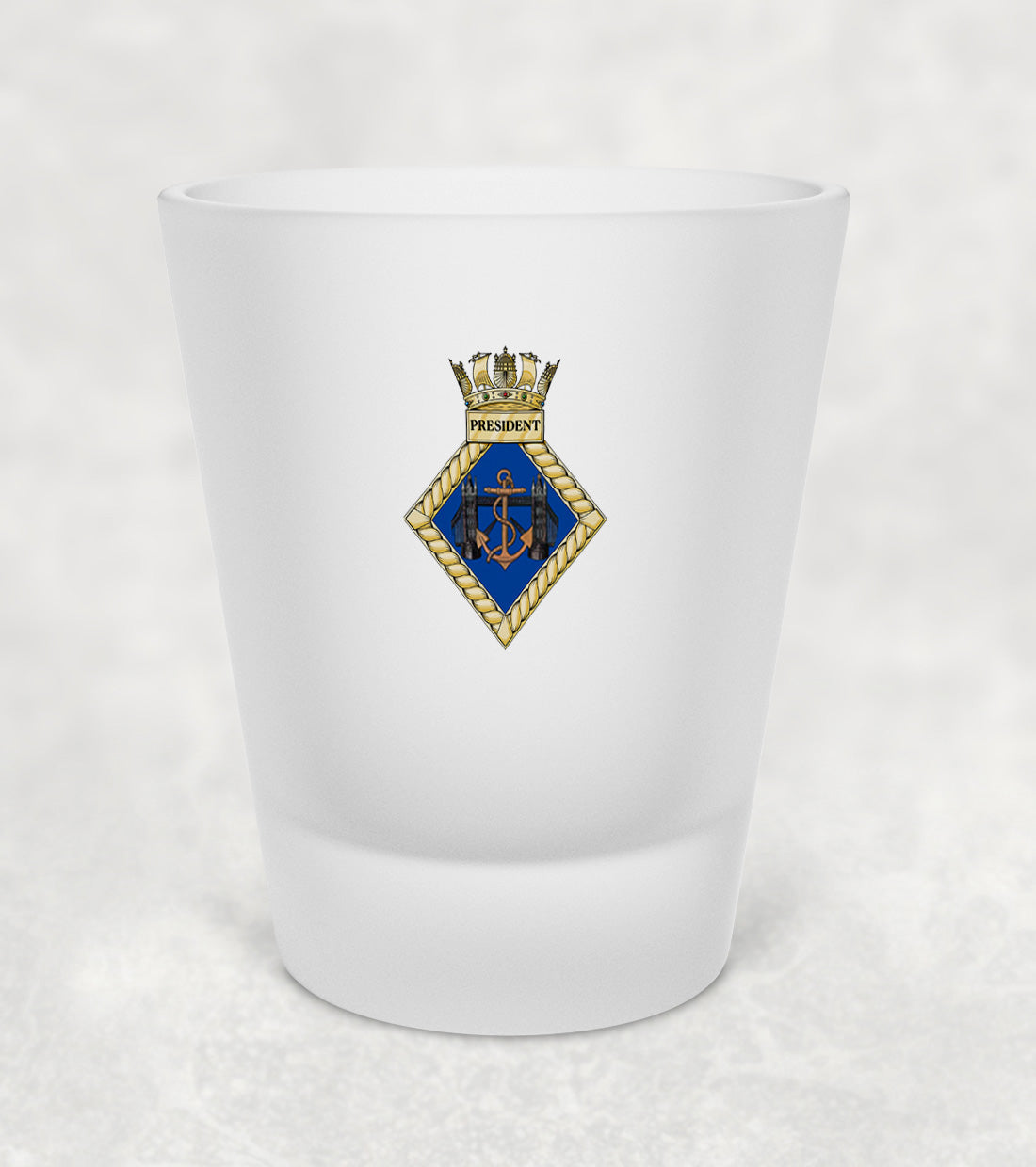 HMS President - Shot Glass