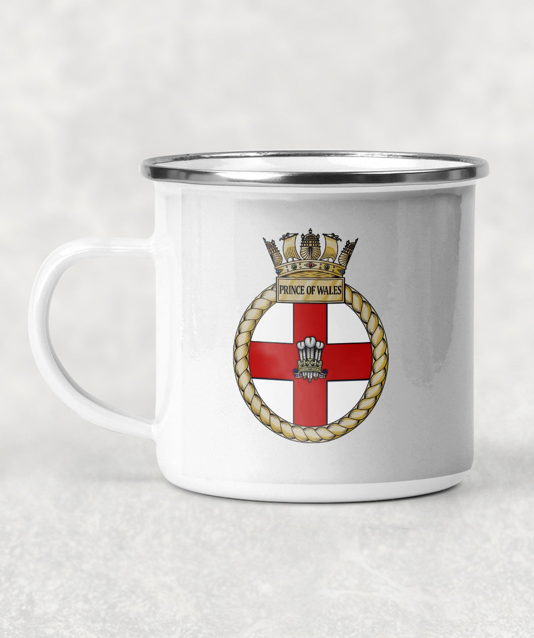 HMS Prince of Wales - Enamel Mug