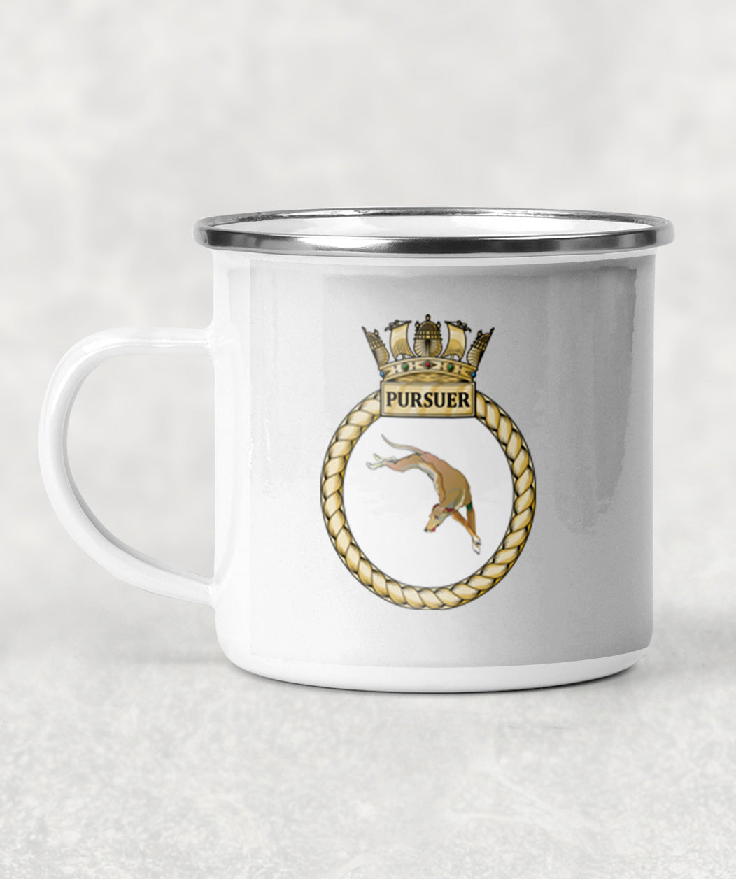 HMS Pursuer - Enamel Mug