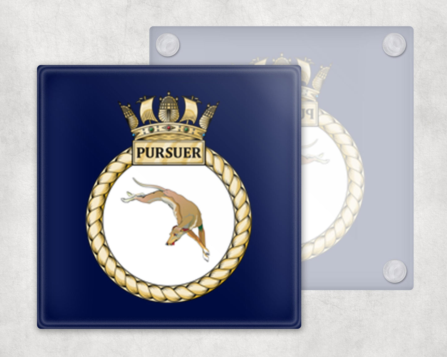 HMS Pursuer - Glass Coaster