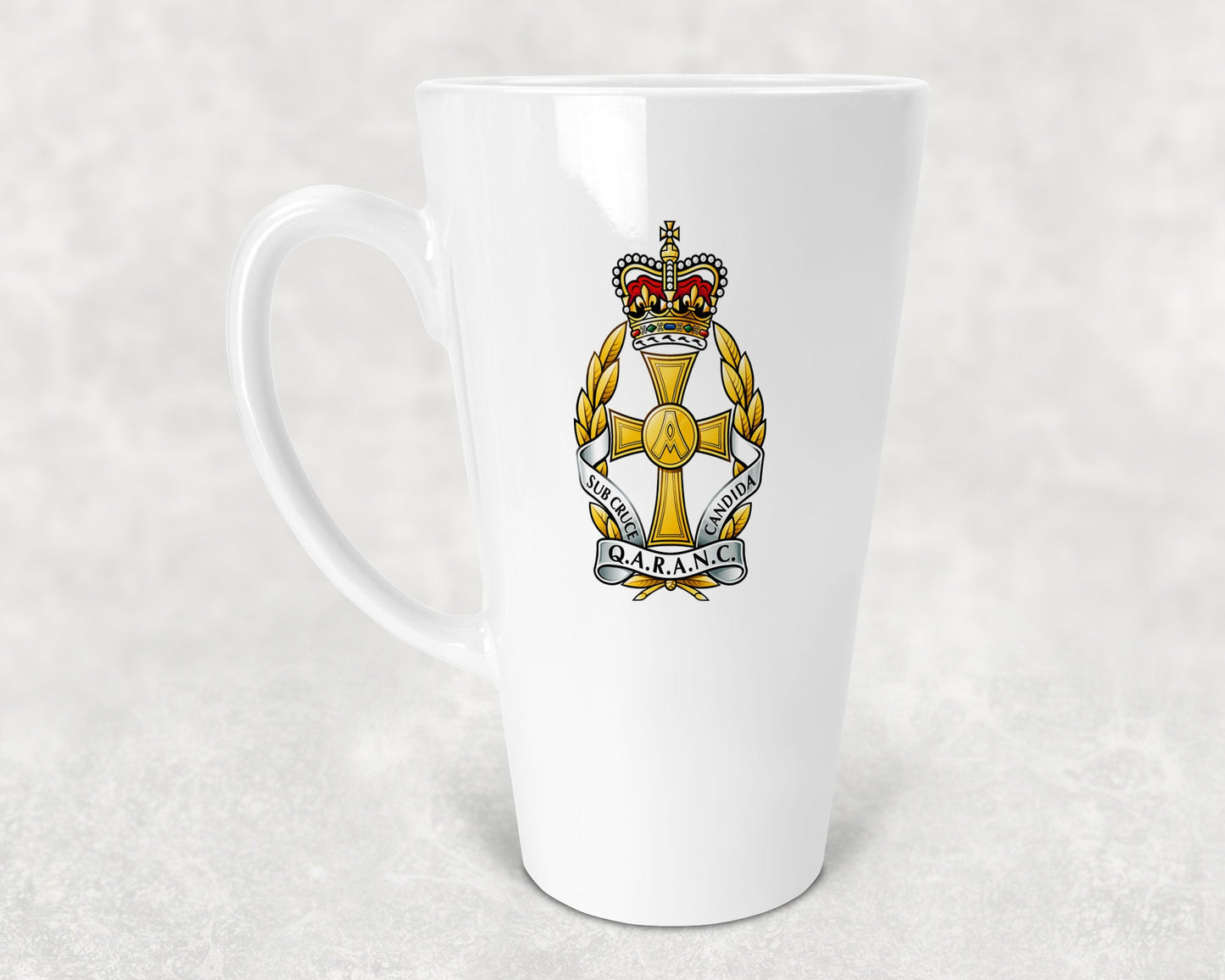 Queen Alexandra's Royal Army Nursing Corps - Latte Mug 17oz