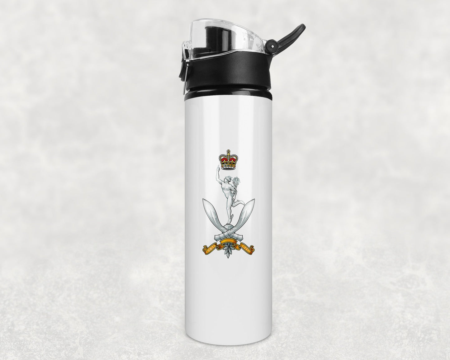 Queen's Gurkha Signals - Flip Top Water Bottle
