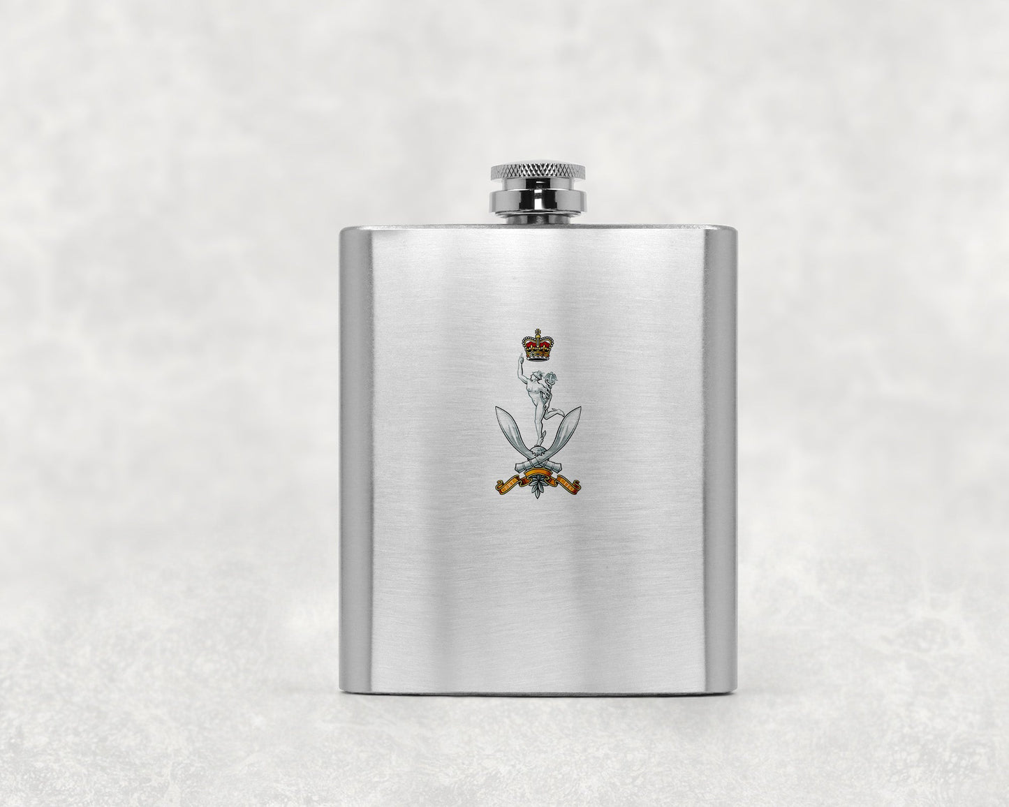 Queen's Gurkha Signals - Hip Flask