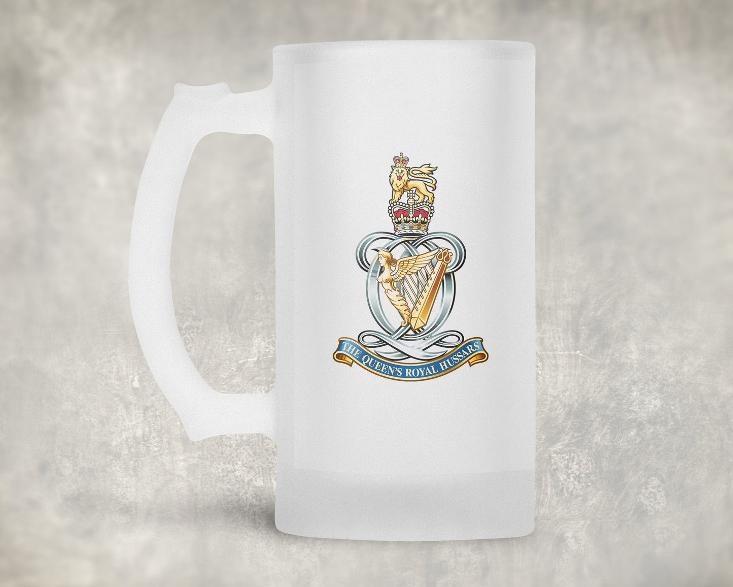 Queen's Royal Hussars - Frosted Stein