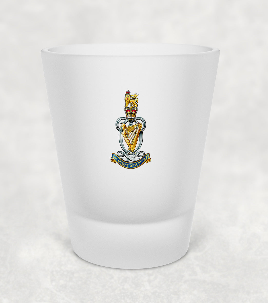 Queen's Royal Hussars - Shot Glass