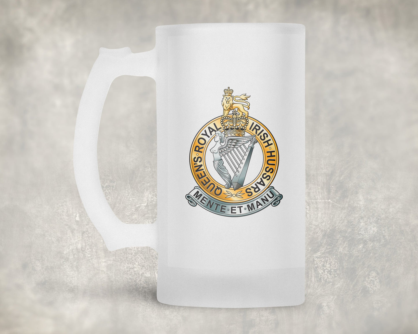 Queen's Royal Irish Hussars - Frosted Stein
