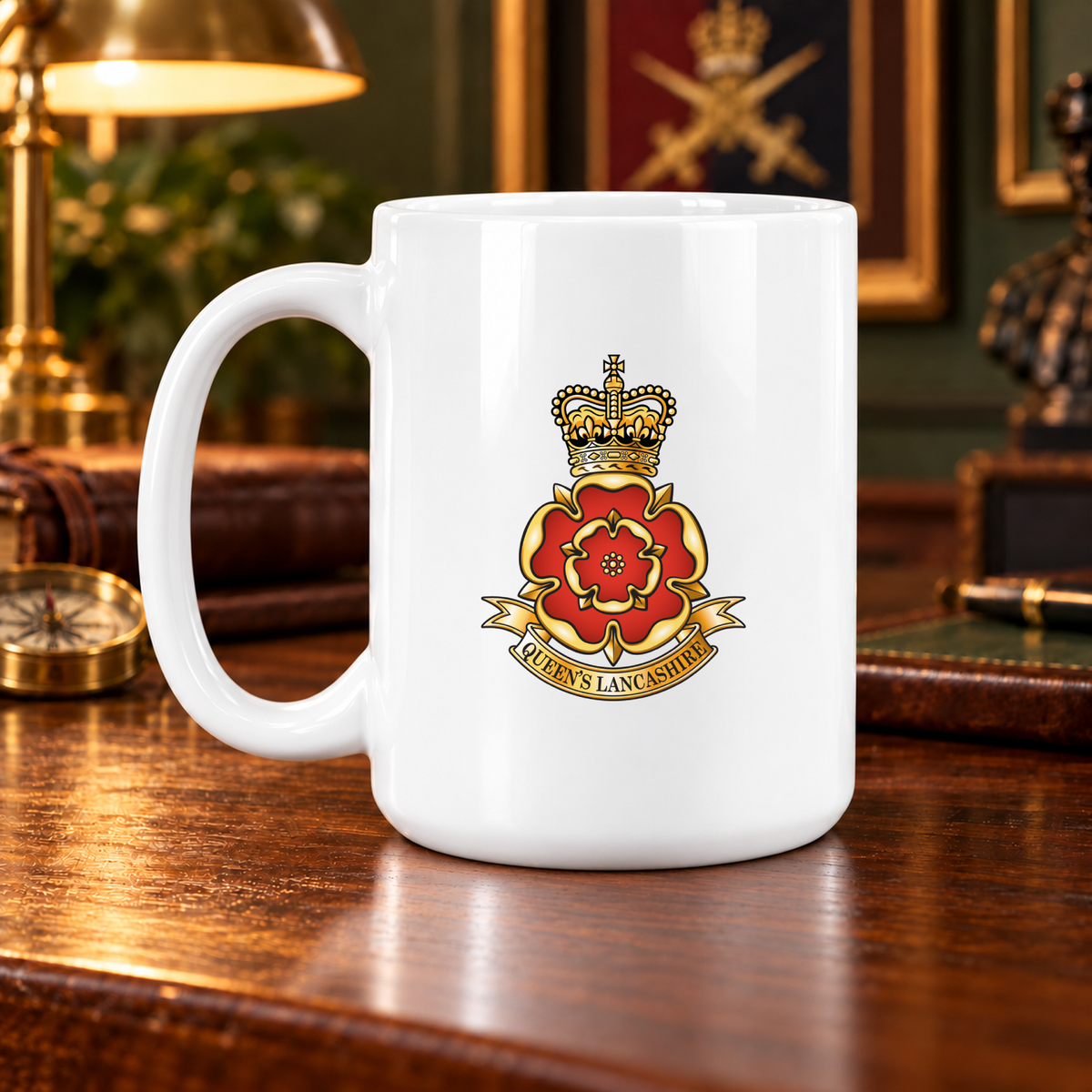 Queens Lancashire Regiment - 15oz Mug | The Crafty Black Dog