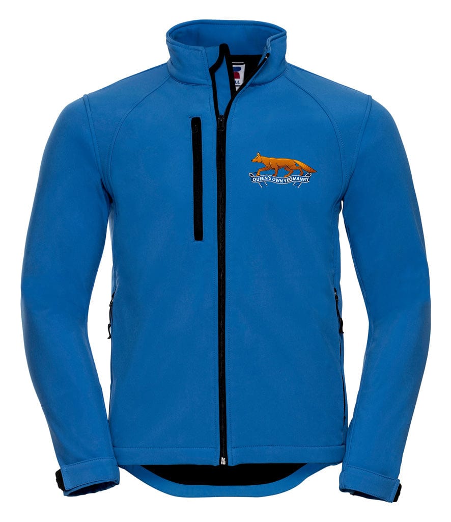 Queen's Own Yeomanry Embroidered 3 Layer Softshell Jacket