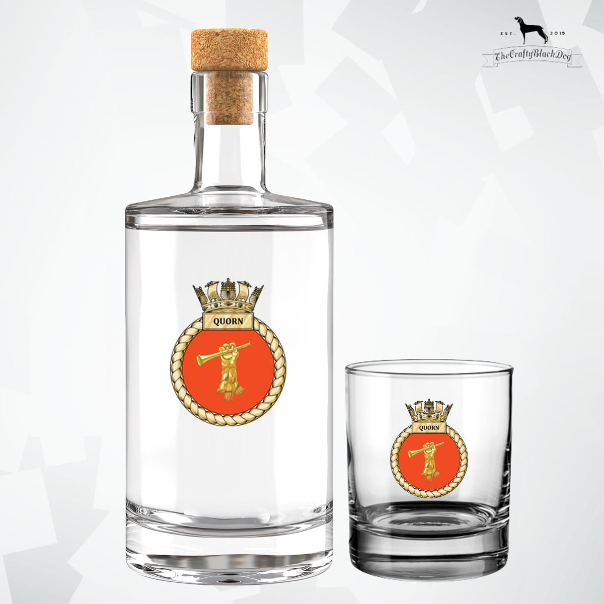 HMS Quorn - Fill Your Own Spirit Bottle