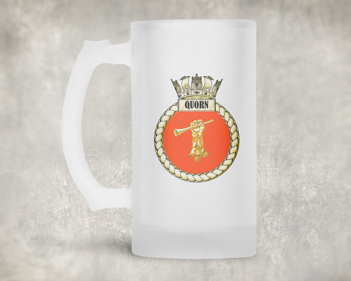 HMS Quorn - Frosted Stein/Tankard/Beer Mug - Frosted Stein/Tankard/Beer Mug