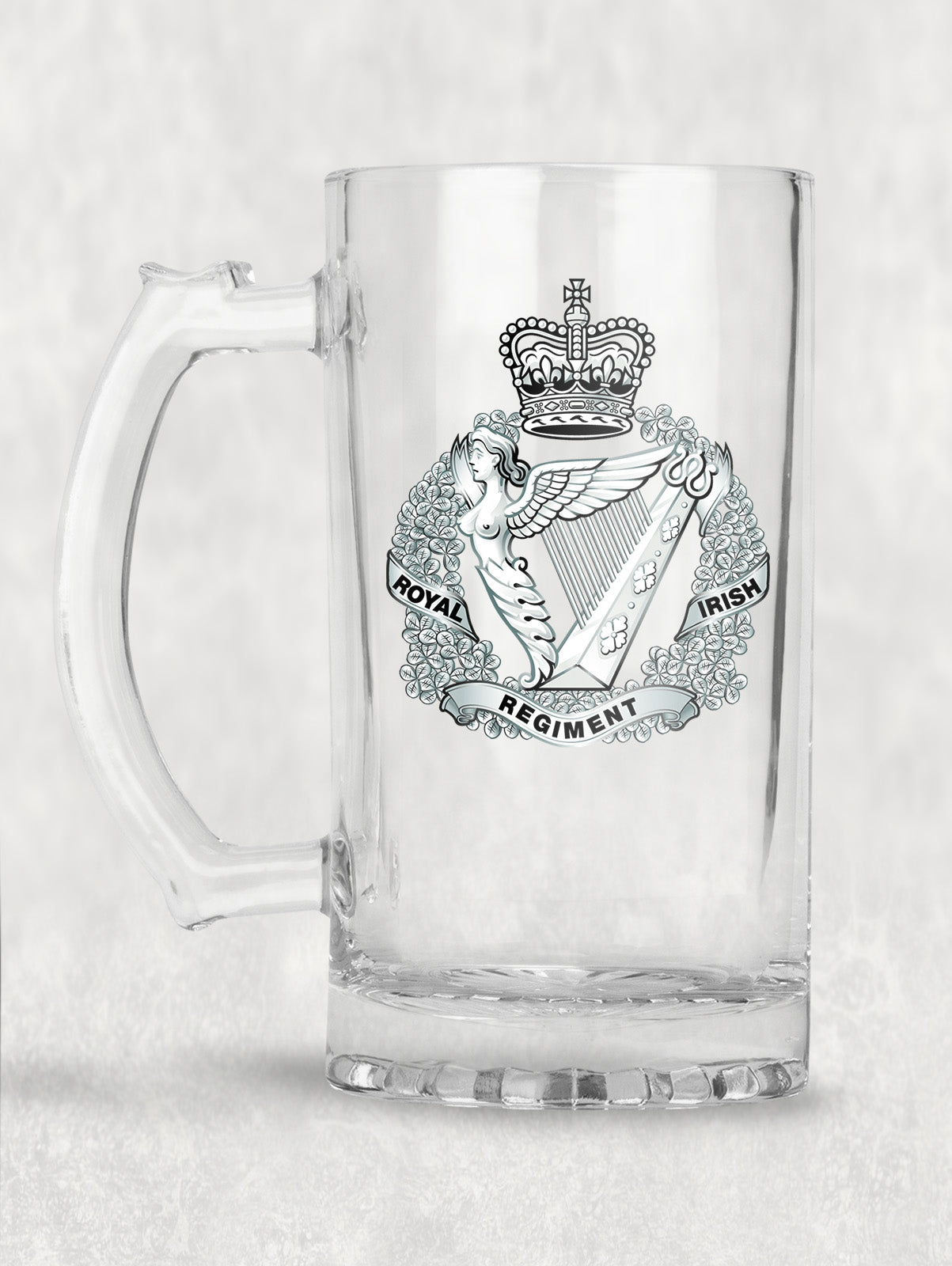 Royal Irish Regiment Crest - Tankard/Beer Mug/Stein