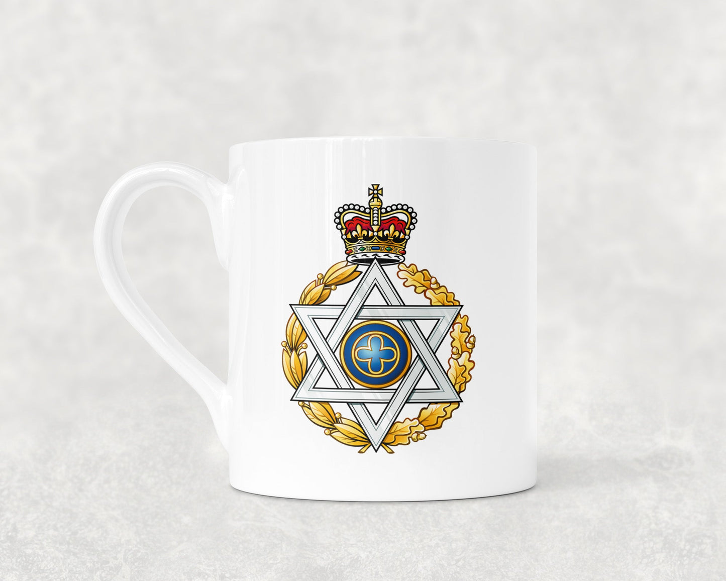 Royal Army Chaplains' Department Jewish - Bone China Mug