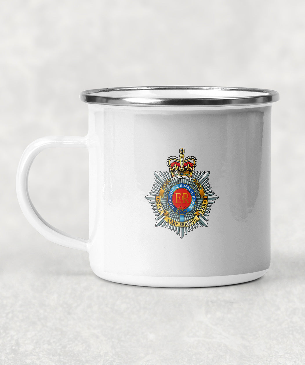 Royal Army Service Corps - Enamel Mug