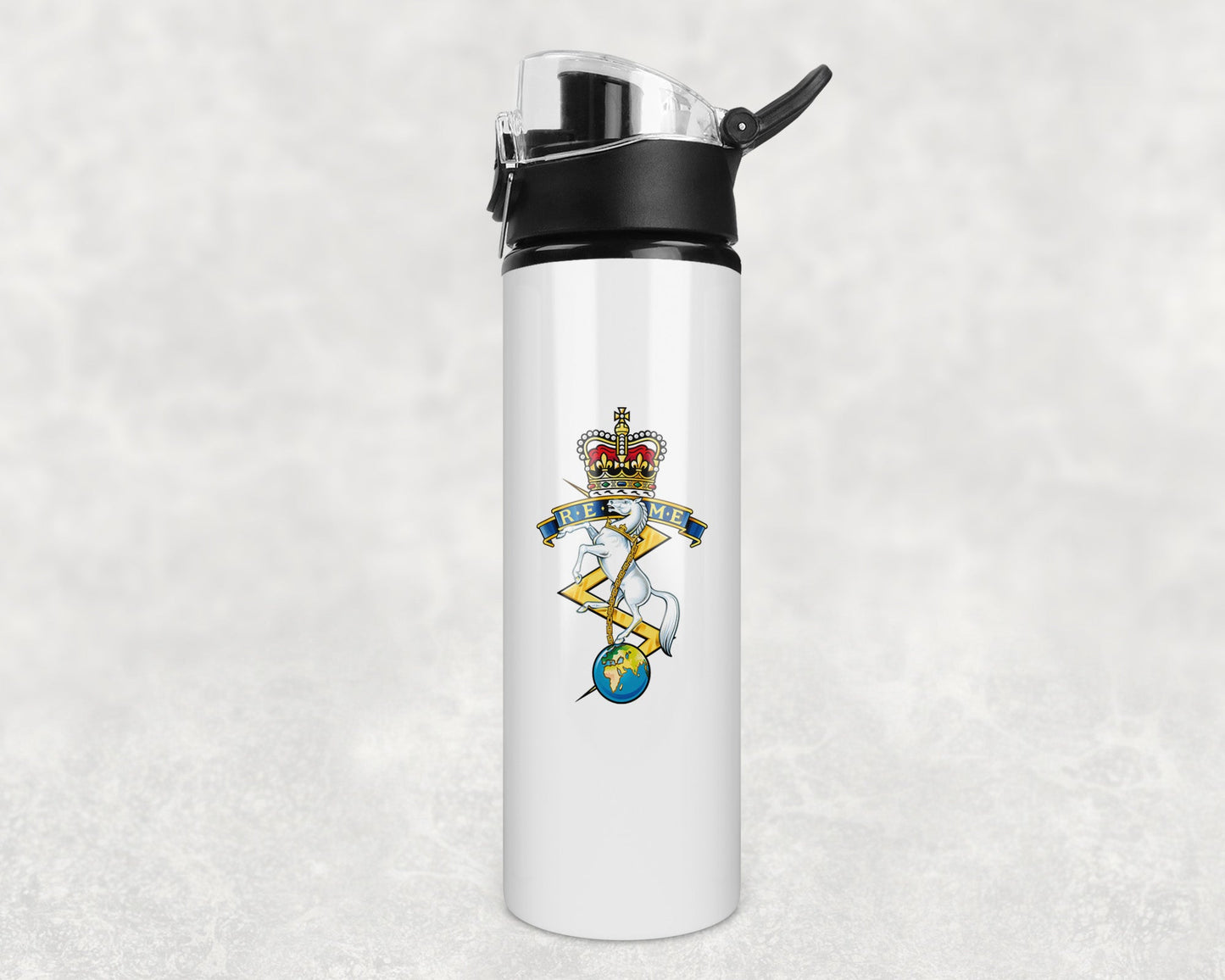 Royal Electrical and Mechanical Engineers - Flip Top Water Bottle