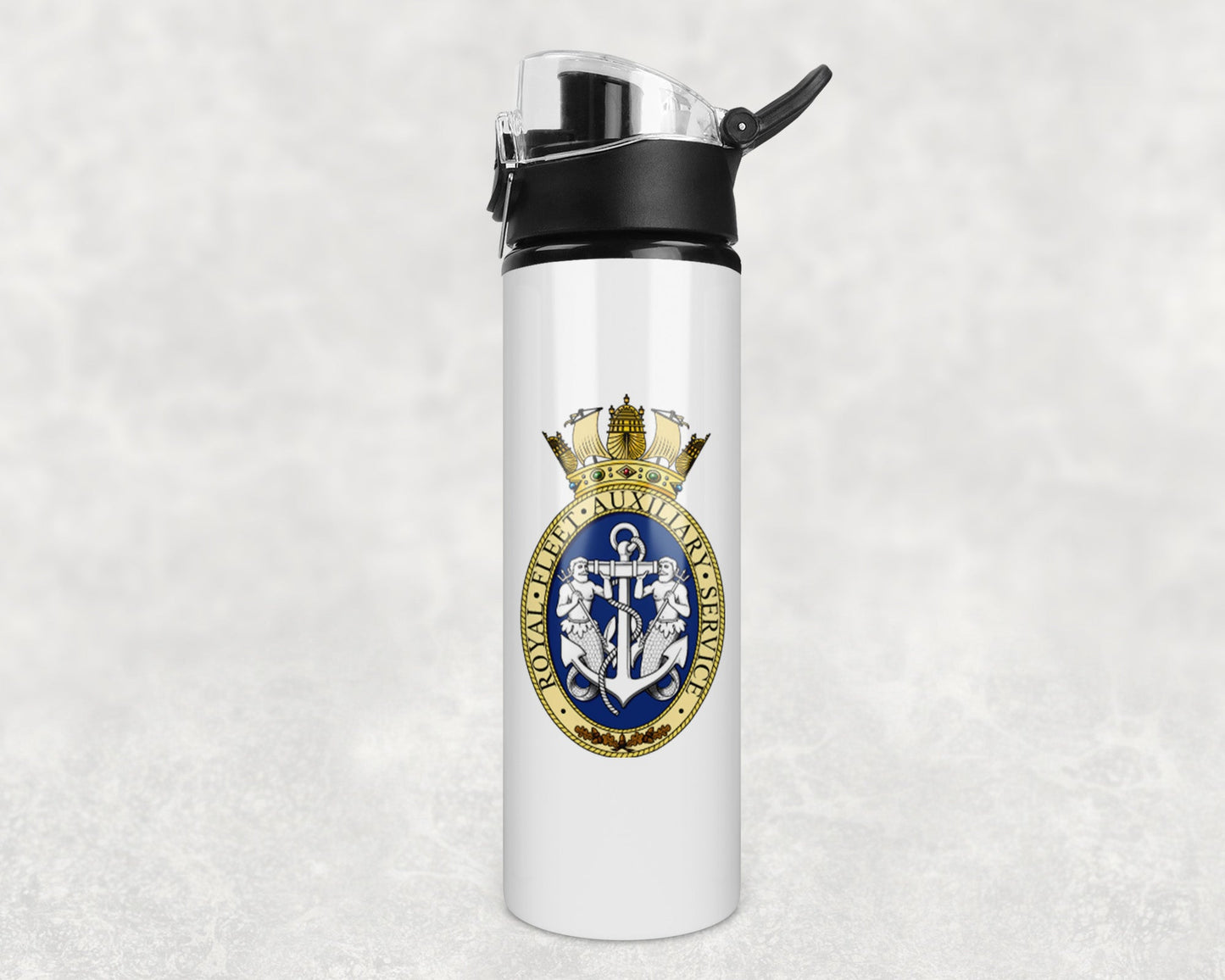 Royal Fleet Auxiliary Service - Flip Top Water Bottle