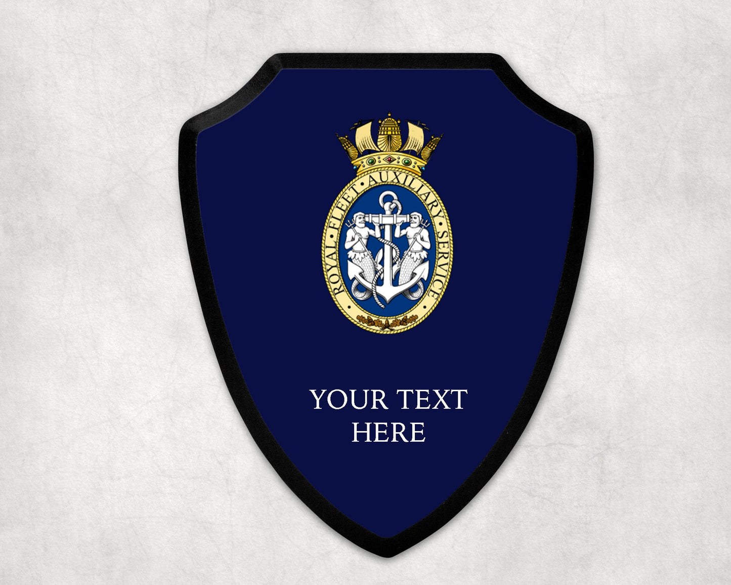 Royal Fleet Auxiliary Service - Royal Navy Printed Wall Shield