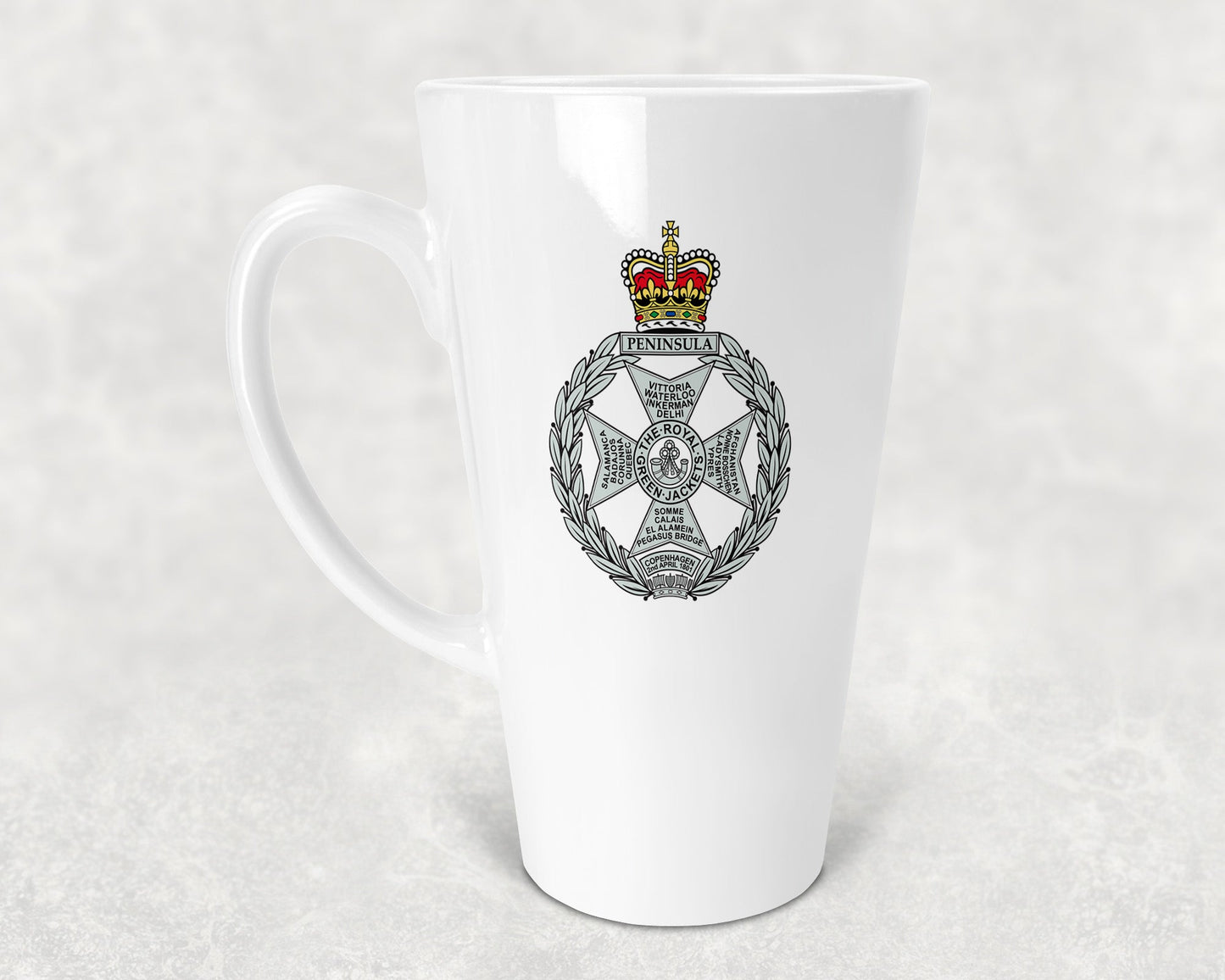 Royal Green Jackets - Latte Mug 17oz