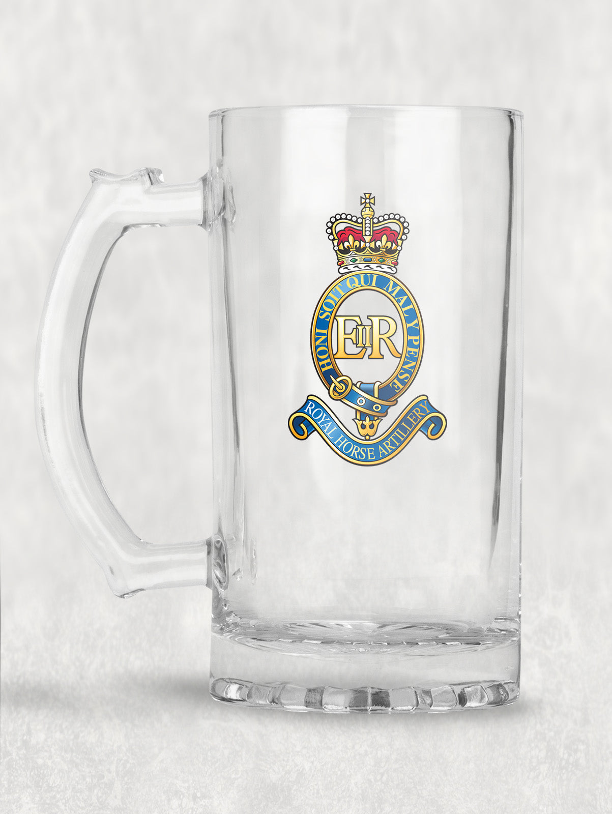 Royal Horse Artillery Cap Badge - Tankard/Beer Mug/Stein