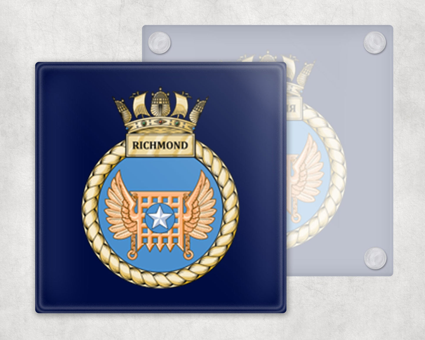 HMS Richmond - Glass Coaster