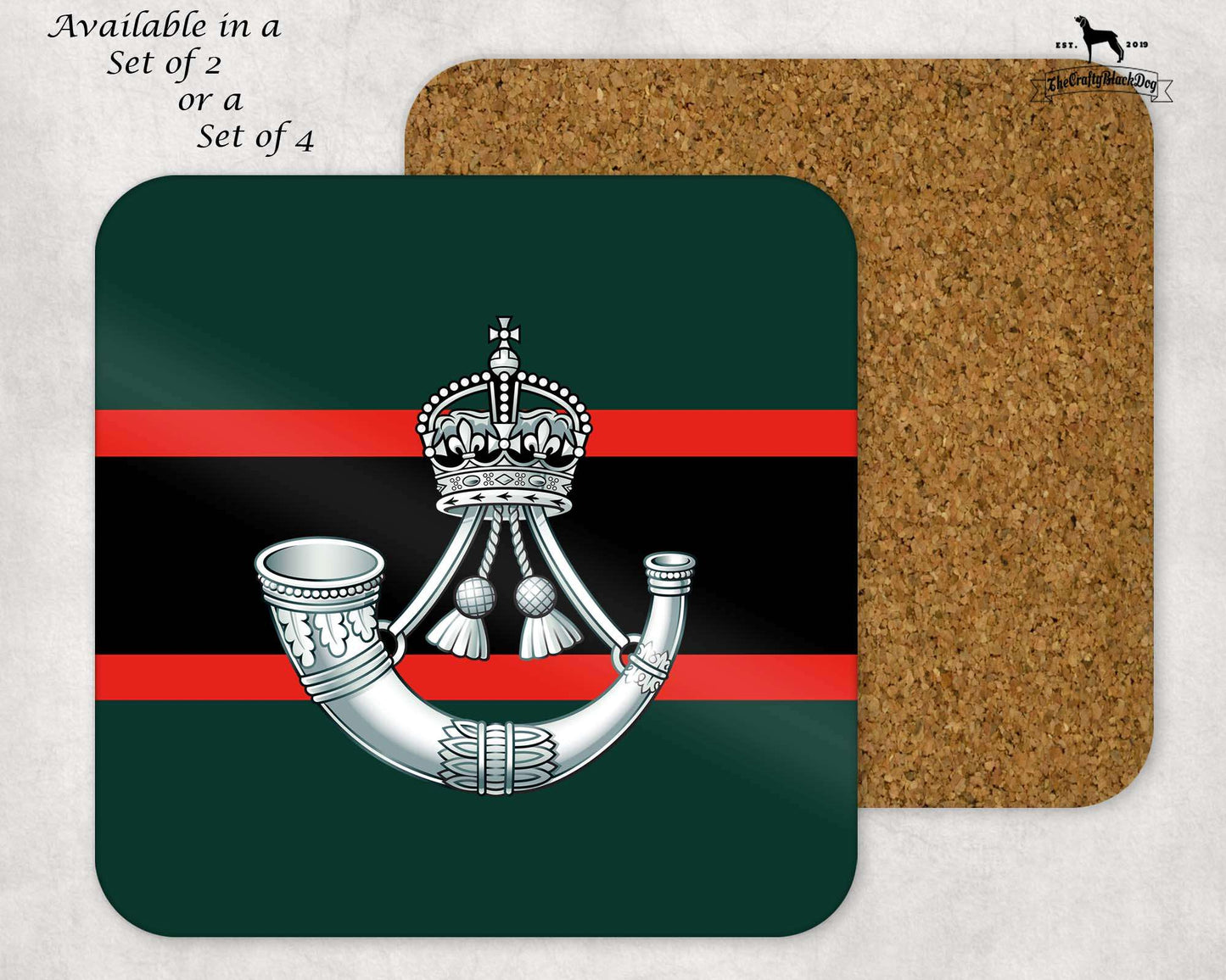 Rifles - COASTER SET (New King's Crown)
