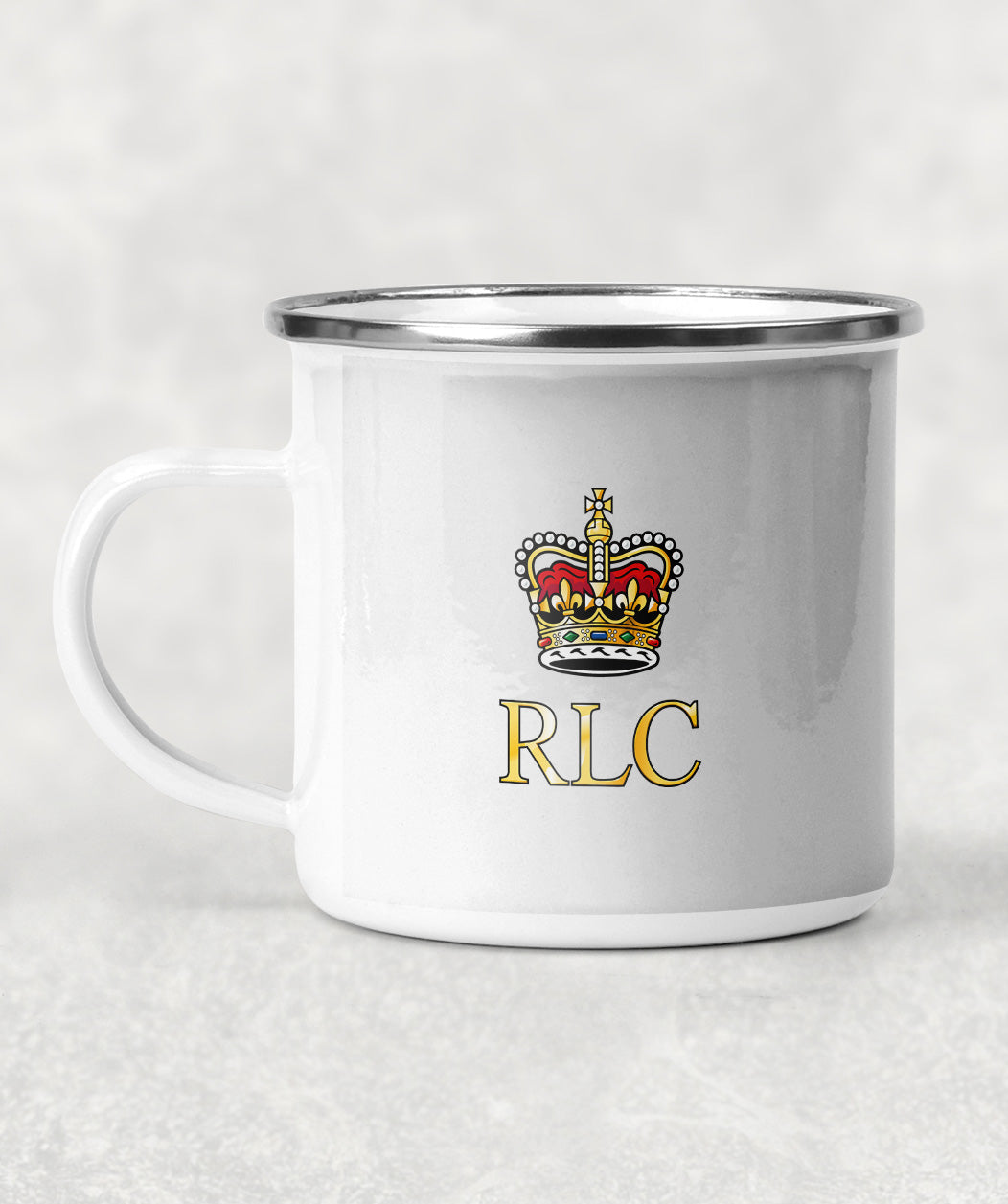 Royal Logistic Corps Cypher - Enamel Mug