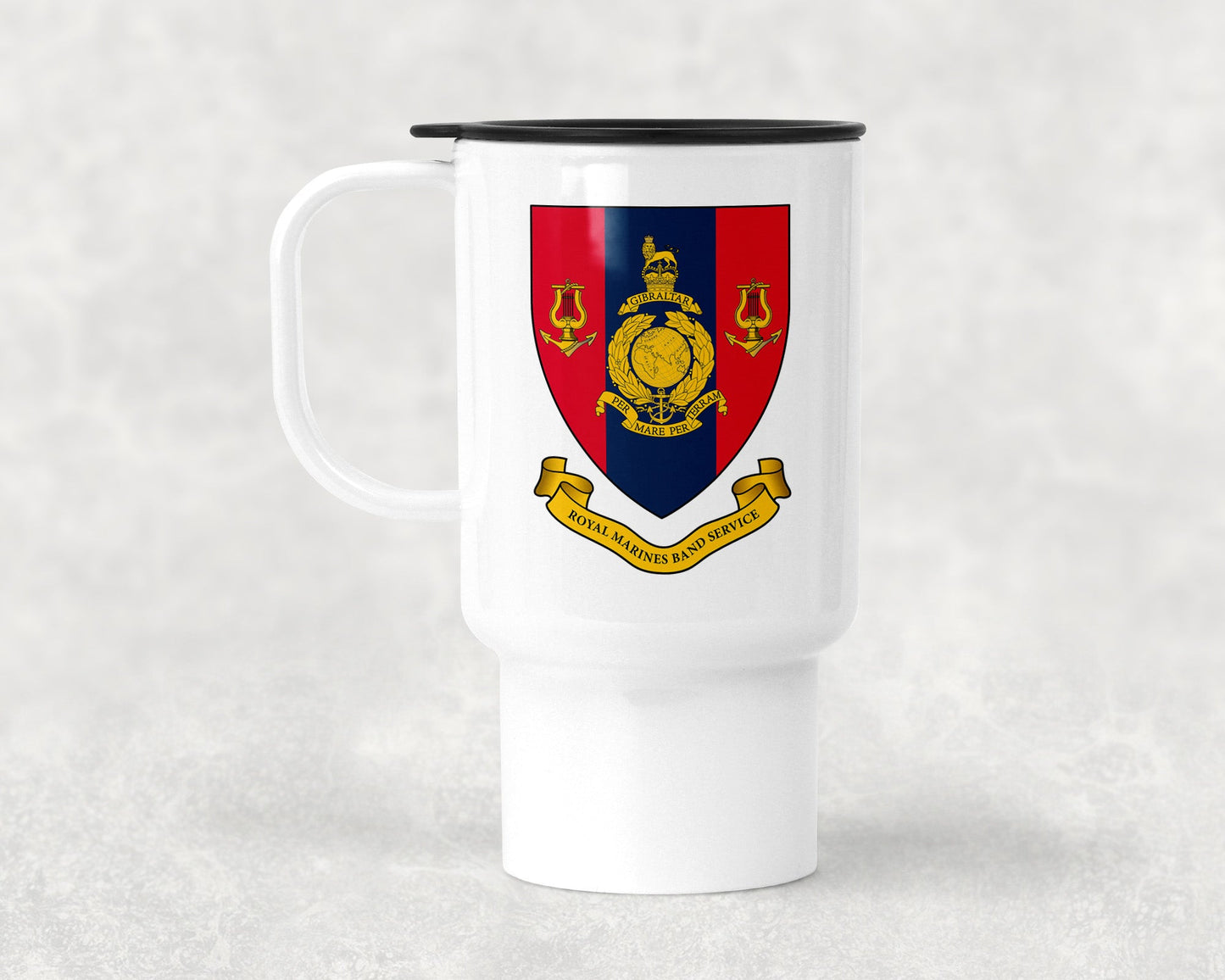 ROYAL MARINES BAND SERVICE - TRAVEL MUG