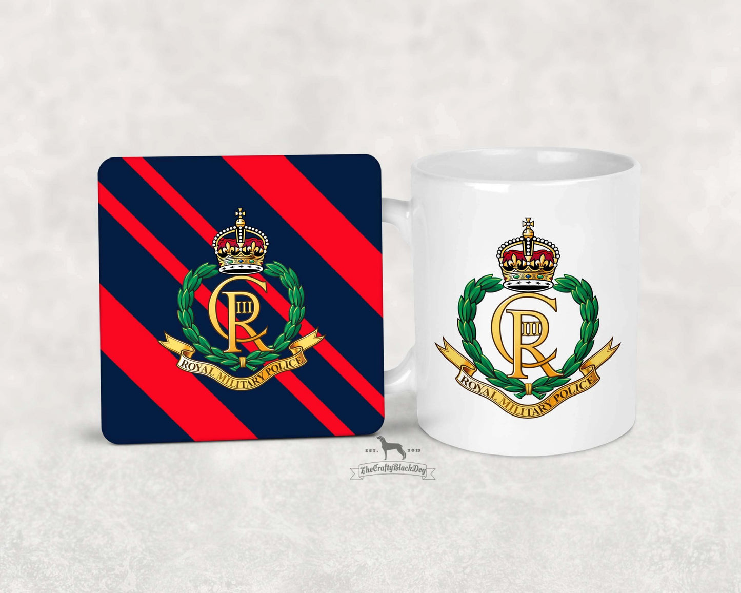 Royal Military Police - MUG and COASTER SET KC
