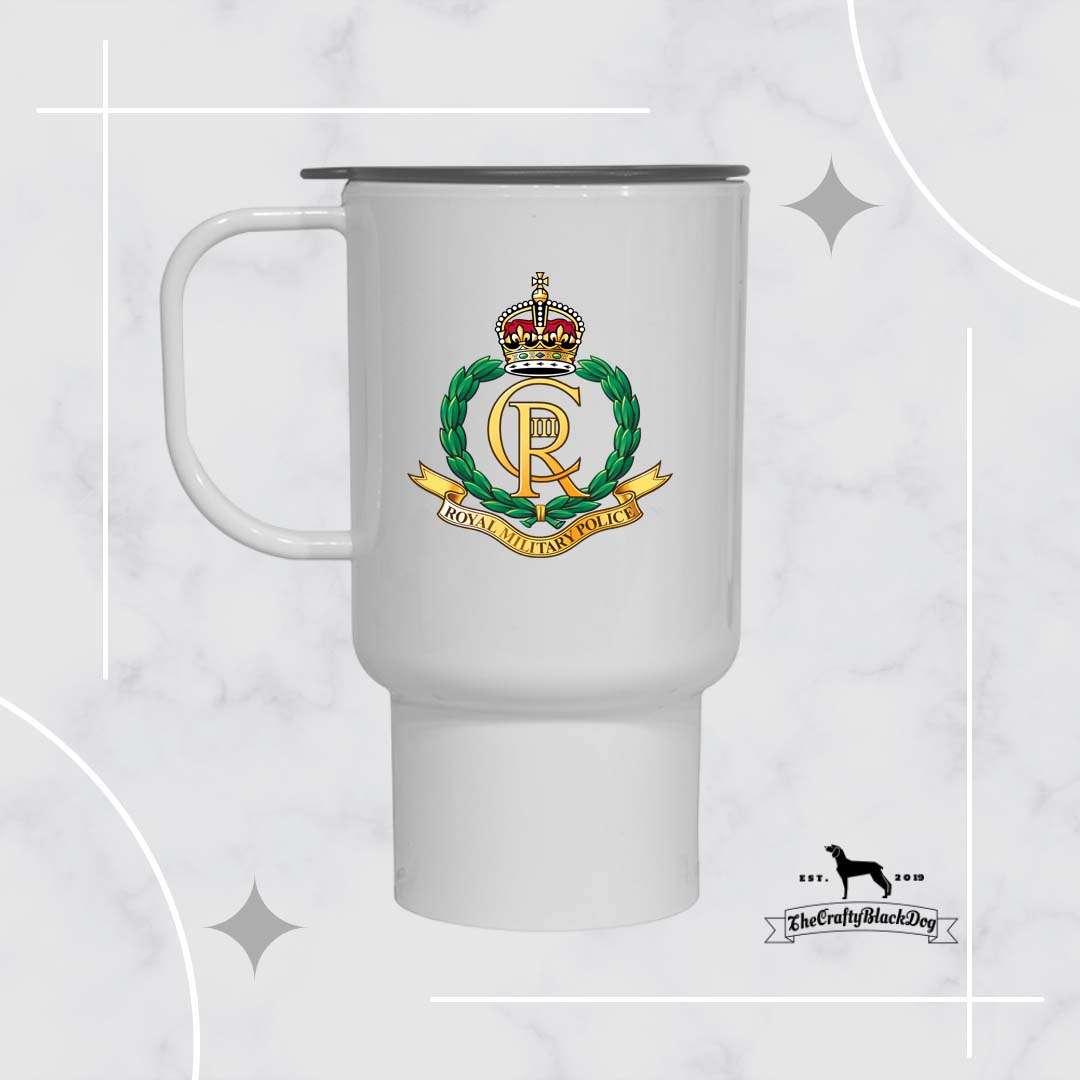Royal Military Police - TRAVEL MUG (New King's Crown)