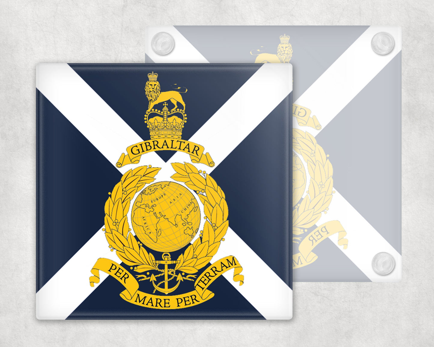 RMR Scotland - Glass Coaster