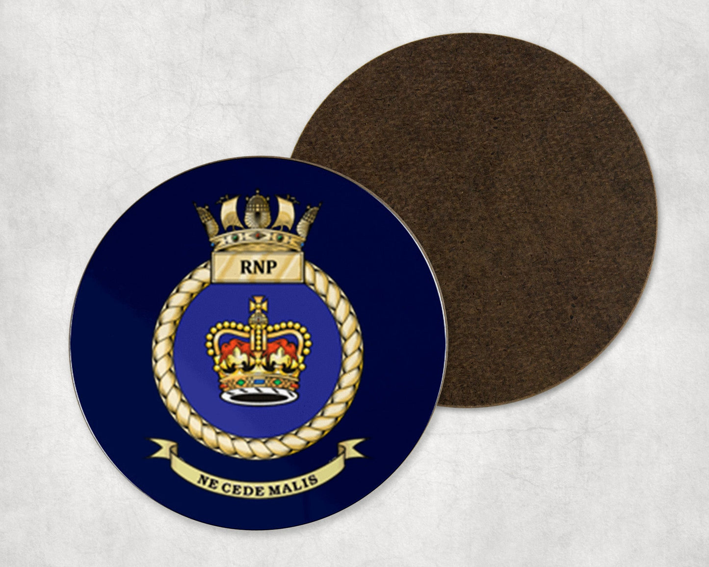 Royal Navy Police - Round Coaster Set