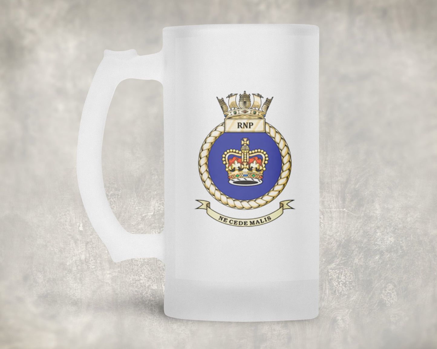 Royal Navy Police - Frosted Stein/Tankard/Beer Mug - Frosted Stein/Tankard/Beer Mug