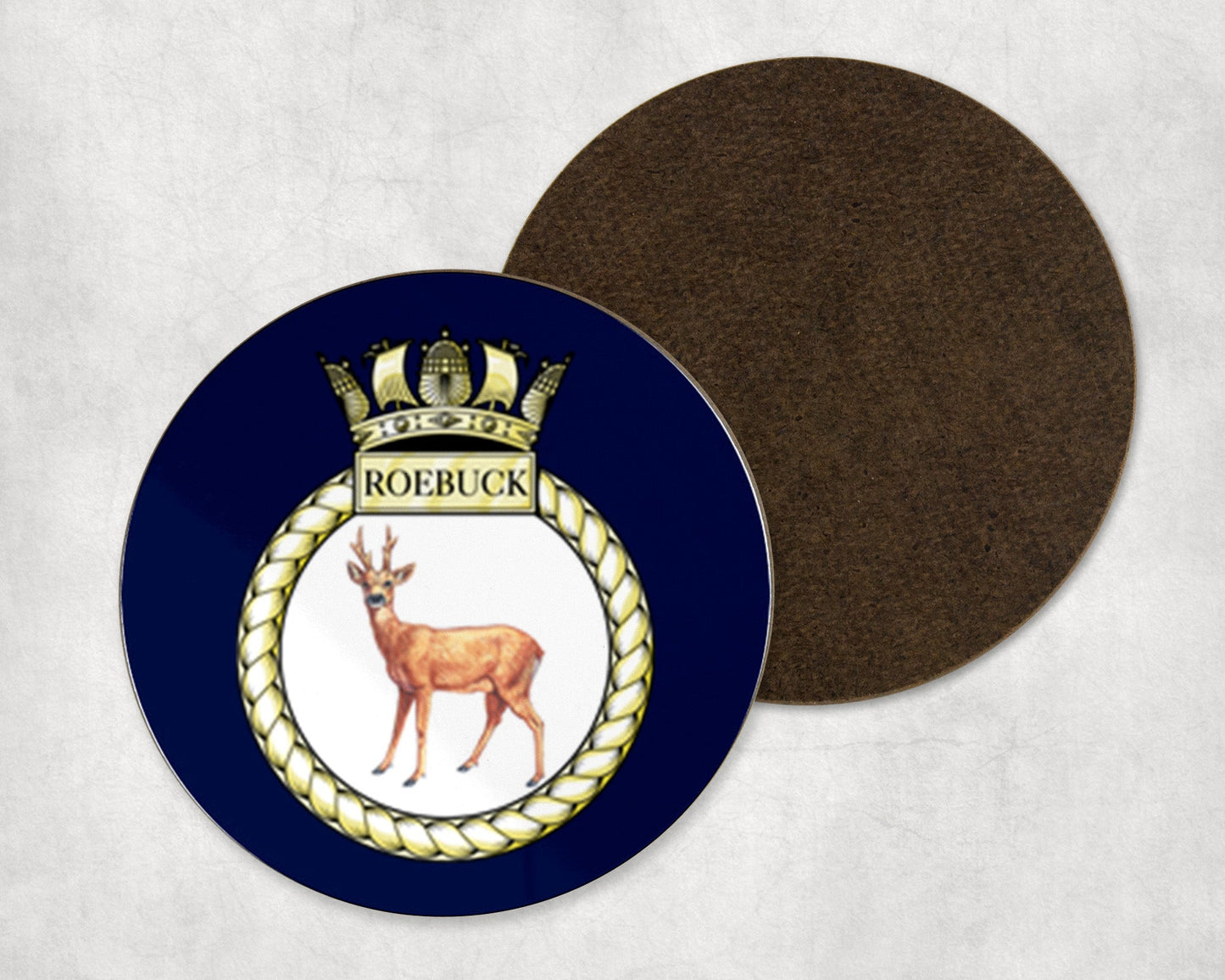HMS Roebuck - Round Coaster Set