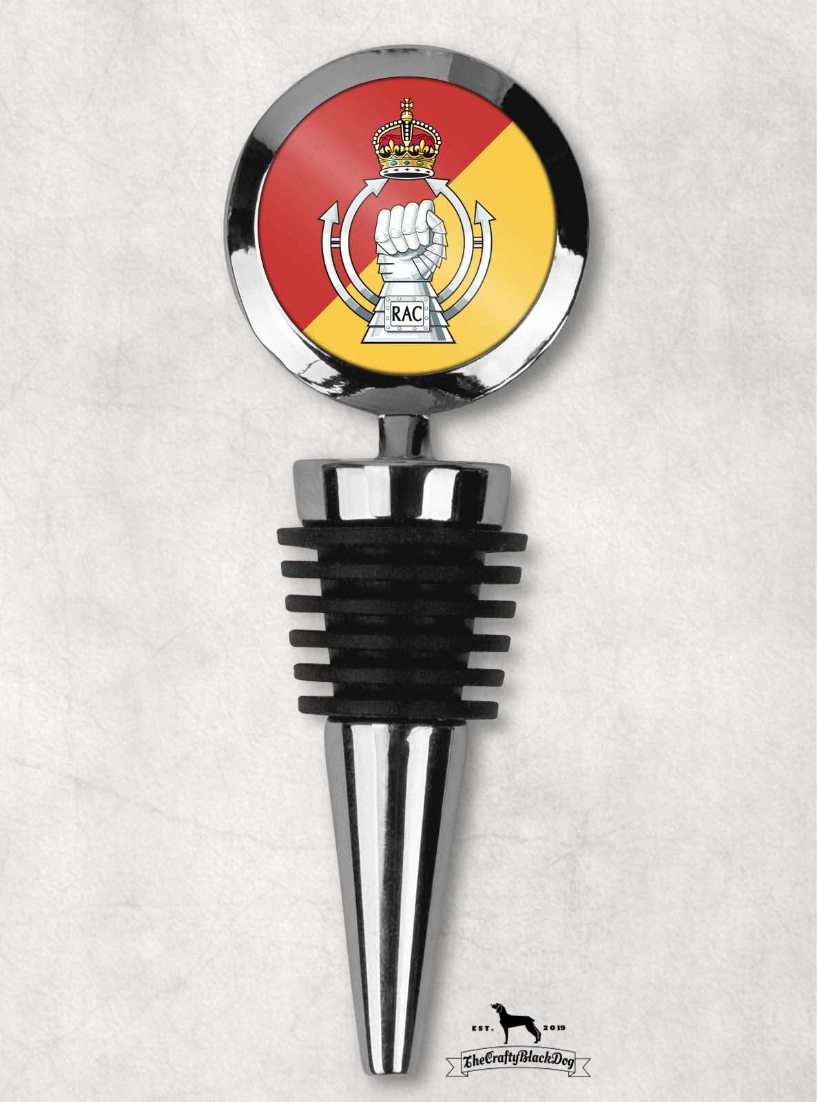 Royal Armoured Corps - Wine Bottle Stopper (New King's Crown)