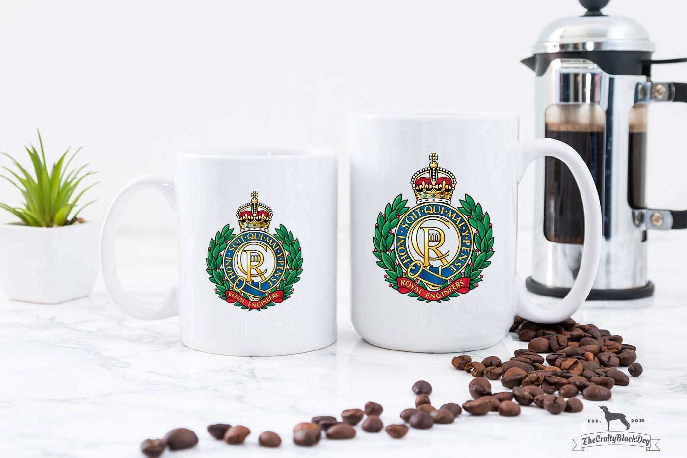 Royal Engineers - 11oz/15oz Mug (New King's Crown)