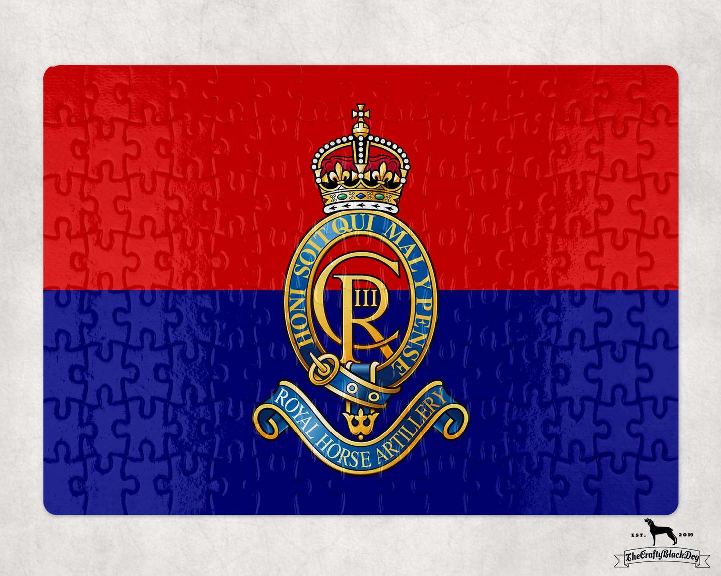 Royal Horse Artillery - Jigsaw Puzzle (New King's Crown)