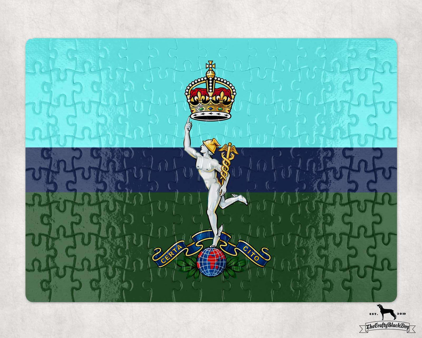 Royal Corps of Signals - Jigsaw Puzzle (New King's Crown)