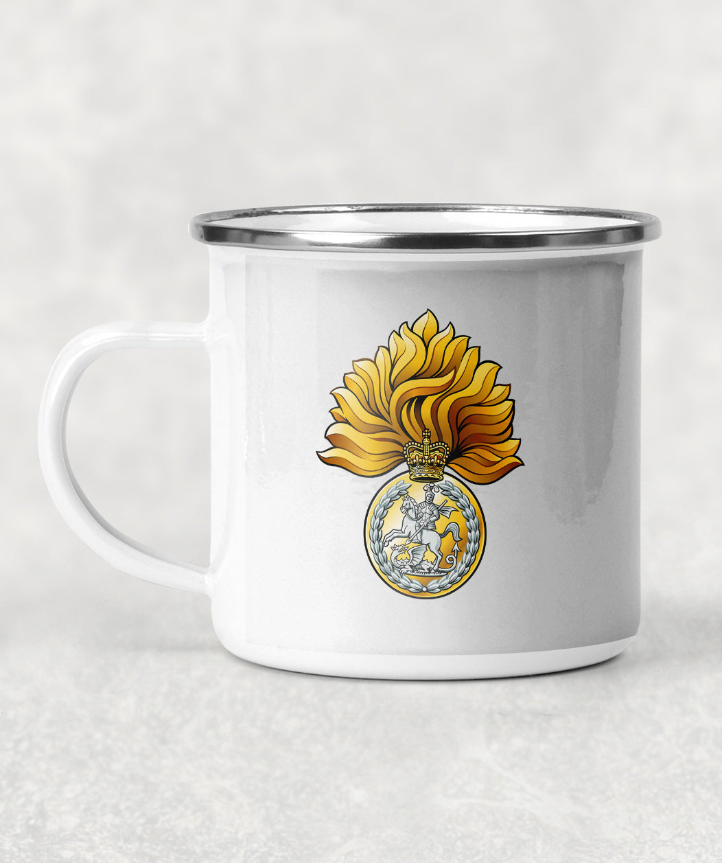 Royal Regiment of Fusiliers Crest - Enamel Mug