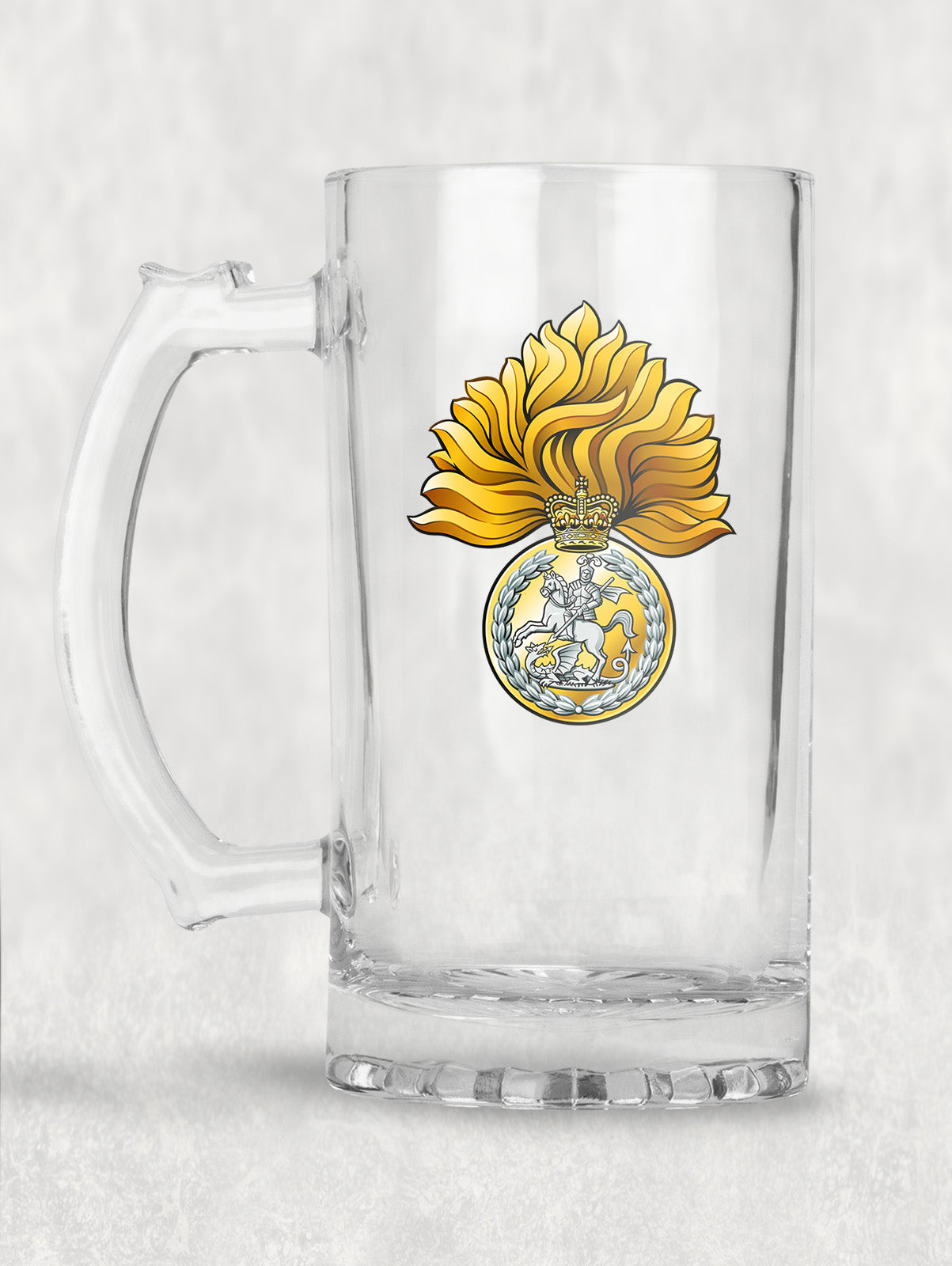 Royal Regiment of Fusiliers Crest - Tankard/Beer Mug/Stein