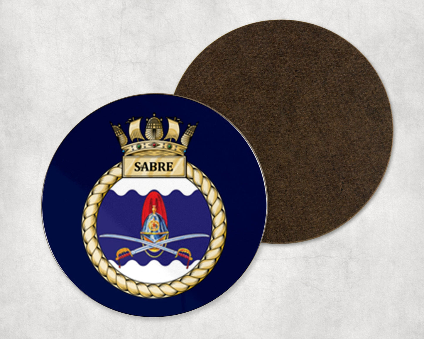 HMS Sabre - Round Coaster Set