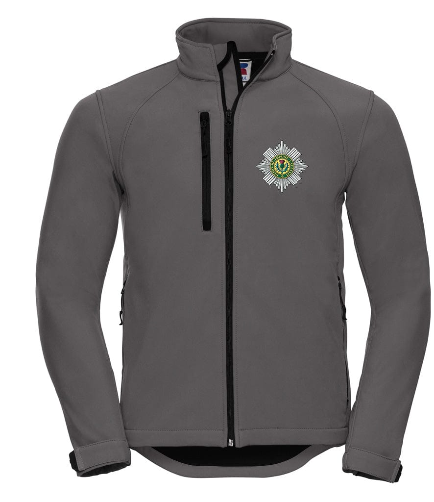 Scots Guards Embroidered 3 Layer Softshell Jacket