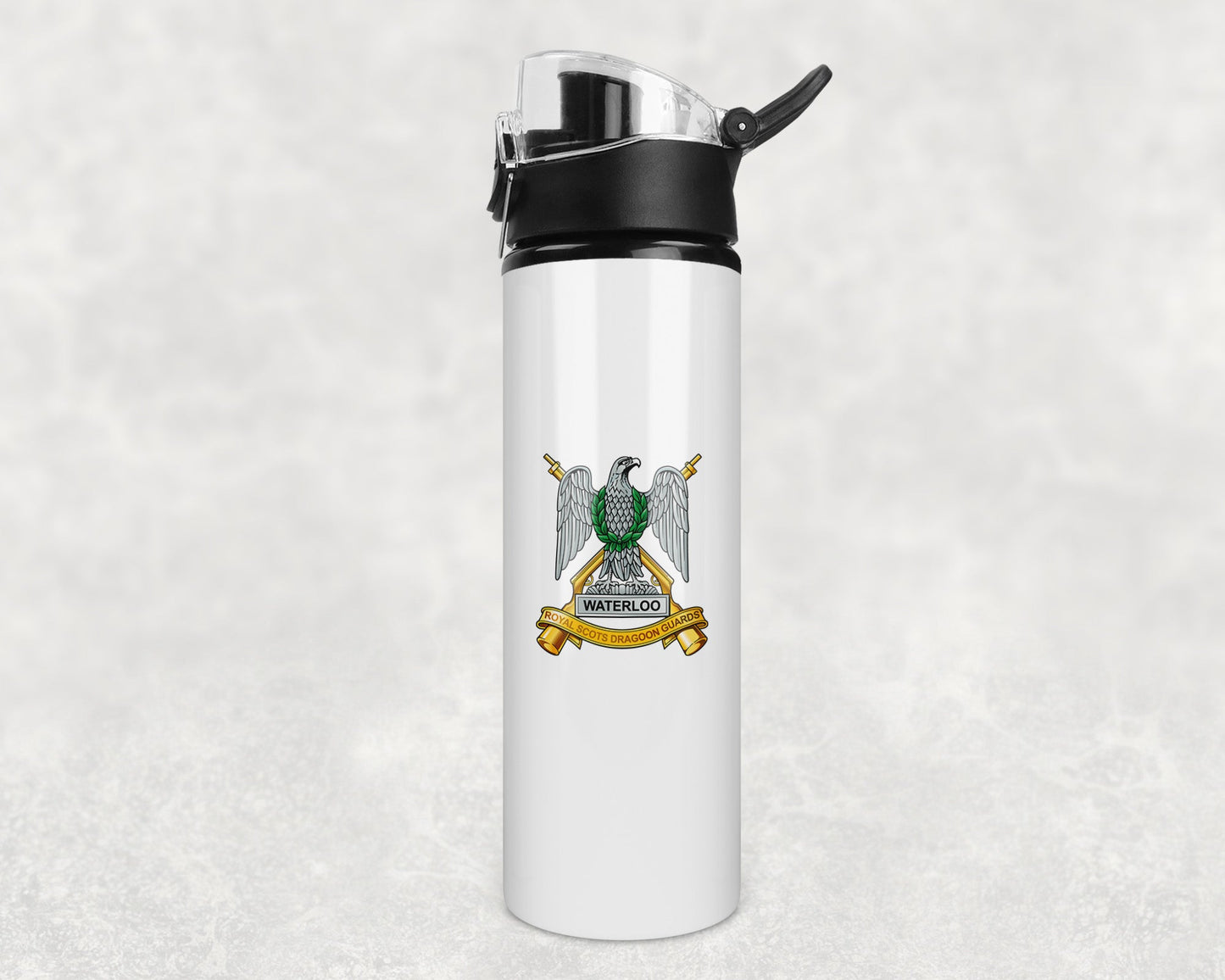 Royal Scots Dragoon Guards - Flip Top Water Bottle